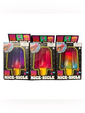 3 NeeDoh Nice-Sicles BRAND NEW IN BOXES